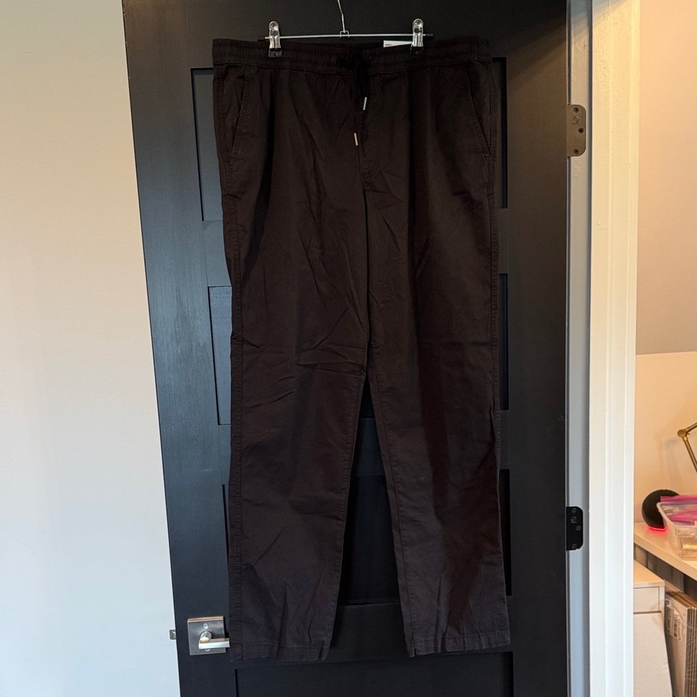 Everyday Black Pull On Pants